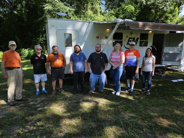 Photograph from ARRL Field Day 2023