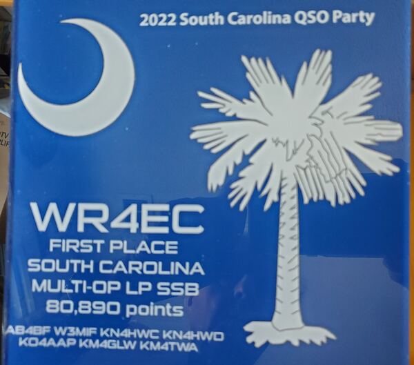 Photograph 2 from South Carolina QSO Party 2022